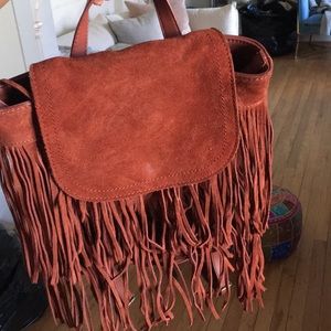 Fun tassel mini back pack